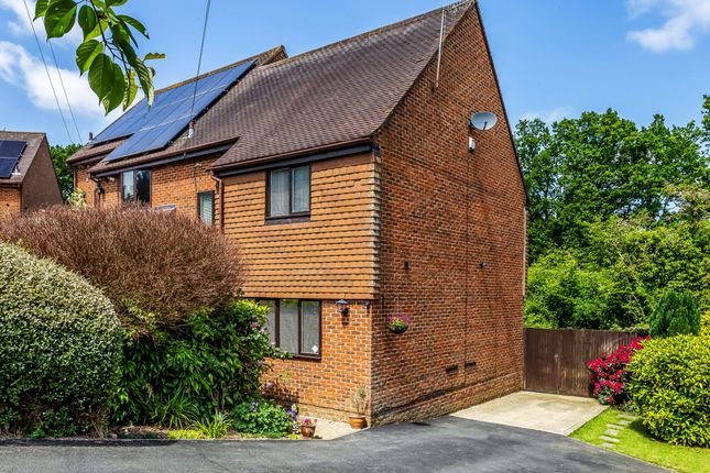 Semi-detached house for sale in The Close, Chequers Hill, Bough Beech, Edenbridge