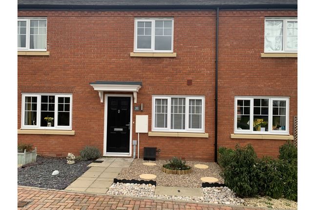 Terraced house for sale in Wesley Close, Doveridge