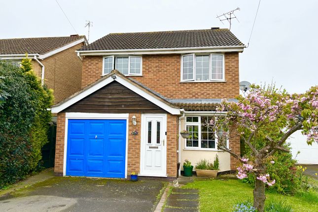 Thumbnail Detached house for sale in Hodson Close, Whetstone, Leicester, Leicestershire.