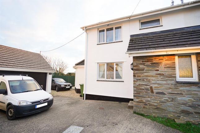 Semi-detached house for sale in Orleigh Close, Buckland Brewer, Bideford
