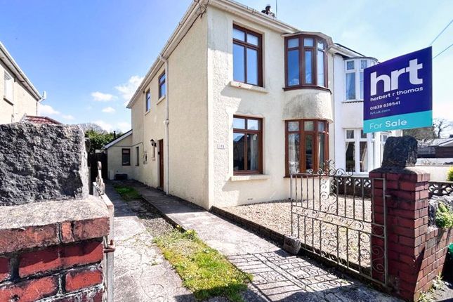 Thumbnail Semi-detached house for sale in 175 Main Road, Bryncoch, Neath