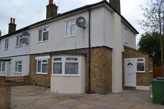 Thumbnail Semi-detached house to rent in Lavender Avenue, Mitcham, London