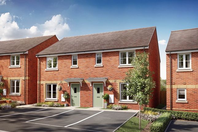 Thumbnail Semi-detached house for sale in "The Benford - Plot 195" at Bushy Grove, Rumwell, Taunton