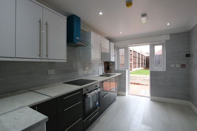 Thumbnail End terrace house to rent in Highfield Close, London