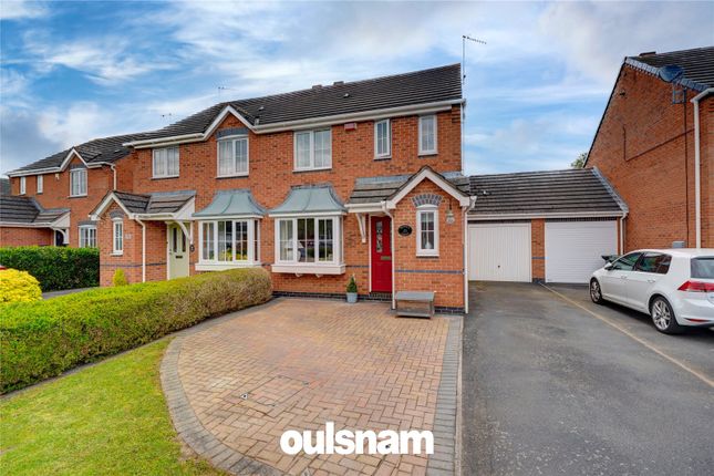Thumbnail Semi-detached house for sale in Showell Green, Droitwich, Worcestershire