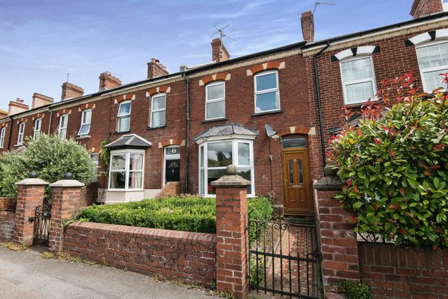 Thumbnail Terraced house for sale in Church Road, Alphington, Exeter