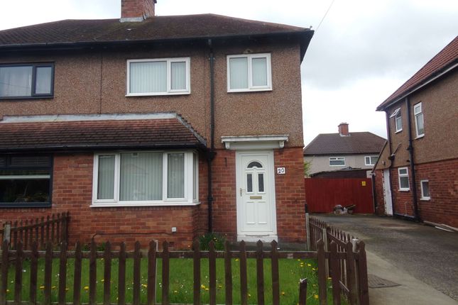 Thumbnail Semi-detached house to rent in Queens Gardens, Blyth