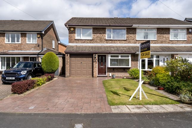 Thumbnail Semi-detached house for sale in Upper Lees Drive, Westhoughton, Bolton, Lancashire