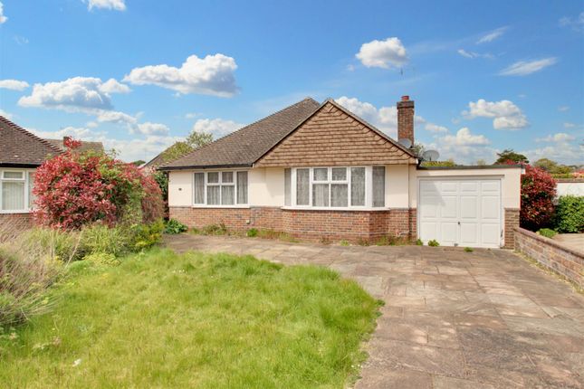 Detached bungalow for sale in Hall Close, Broadwater, Worthing