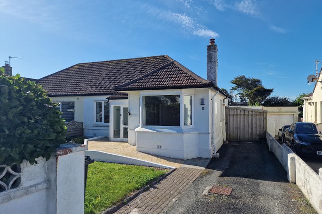 Thumbnail Semi-detached bungalow for sale in St. Annes Road, Newquay