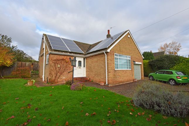 Thumbnail Detached bungalow for sale in Station Road, Scalby, Scarborough