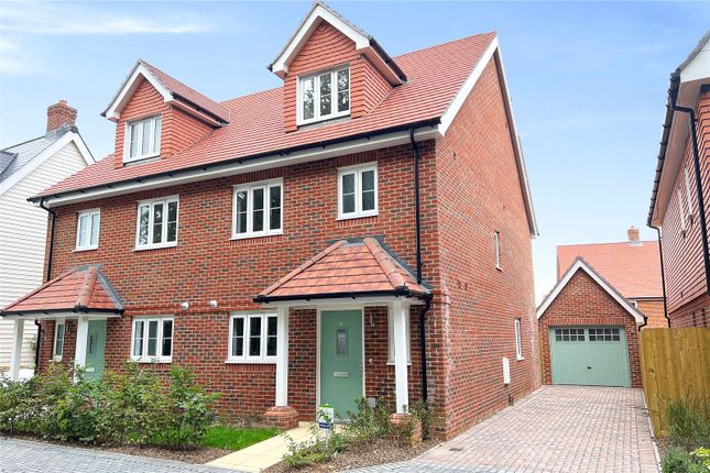 Thumbnail Semi-detached house for sale in Plot 3 - The Hayfield, Mayflower Meadow, Roundstone Lane