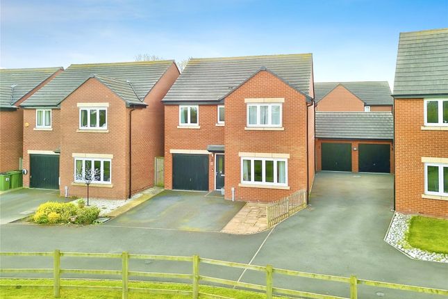 Thumbnail Detached house for sale in Lime Avenue, Sapcote, Leicester, Leicestershire