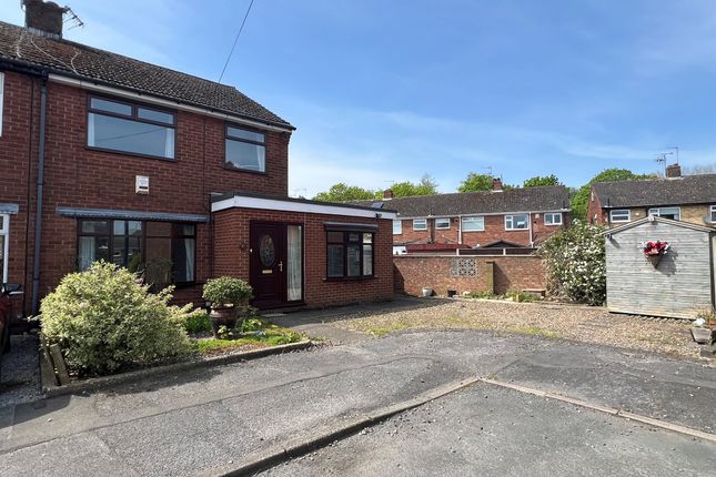 Thumbnail End terrace house for sale in Daville Close, Hull