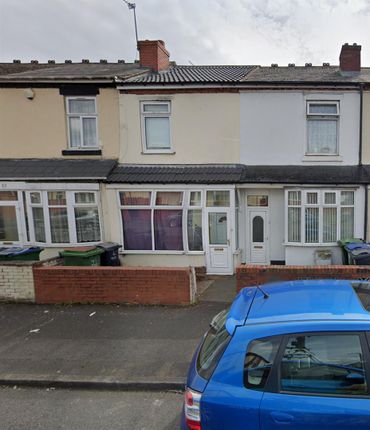 Thumbnail Terraced house to rent in Burlington Road, West Bromwich