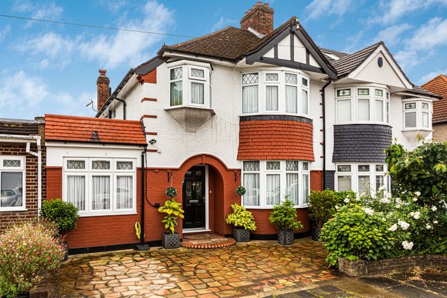 Thumbnail Semi-detached house for sale in Rowantree Close, Winchmore Hill