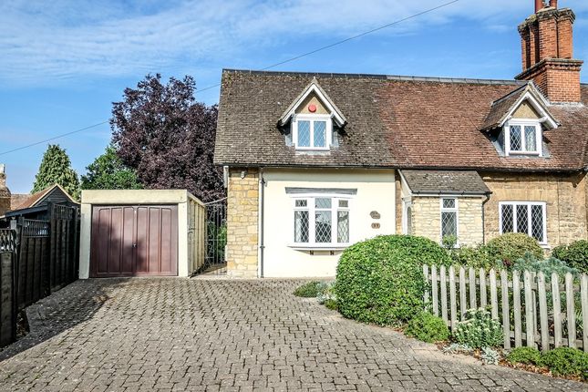 Thumbnail Cottage for sale in Village Road, Bromham, Bedford
