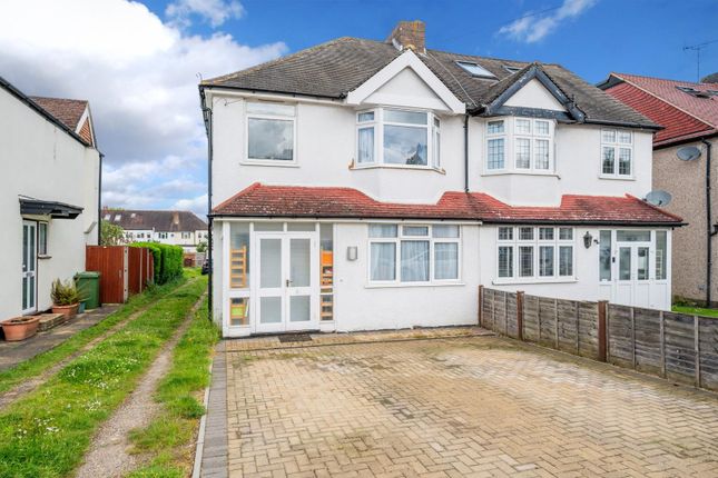 Thumbnail Semi-detached house for sale in Station Avenue, West Ewell, Epsom