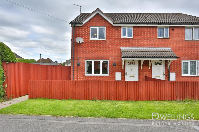 Thumbnail Semi-detached house for sale in St. Andrews Drive, Horninglow, Burton-On-Trent