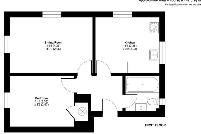 1-bed flat on Flat 8b, Mount House, 5 Culverhill, Culverhill, Frome, £113,000