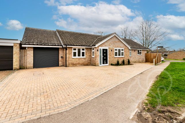 Thumbnail Detached bungalow for sale in The Street, Capel St. Mary, Ipswich