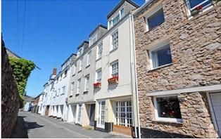 Thumbnail Terraced house to rent in Ship House, The Strand, Topsham, Exeter