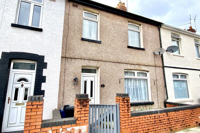 Thumbnail Terraced house for sale in Fairfax Road, Newport