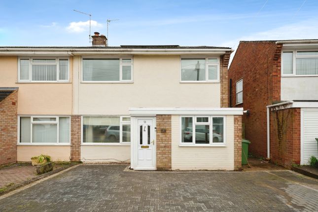 Semi-detached house for sale in Kilbury Drive, Worcester, Worcestershire