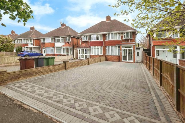Thumbnail Semi-detached house for sale in Melton Avenue, Solihull