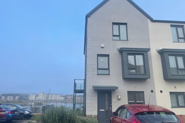 Thumbnail End terrace house to rent in Ffordd Pentre, Barry, Glamorgan