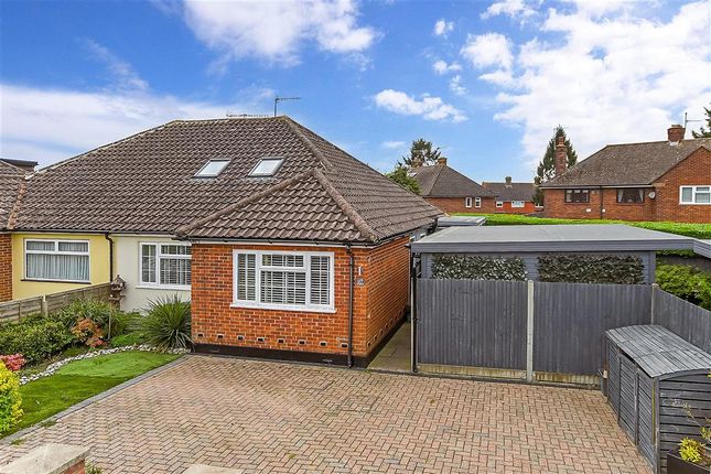 Thumbnail Semi-detached bungalow for sale in The Crescent, Horley, Surrey