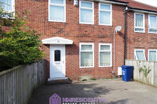 Thumbnail Terraced house to rent in Holmesdale Road, Newcastle Upon Tyne