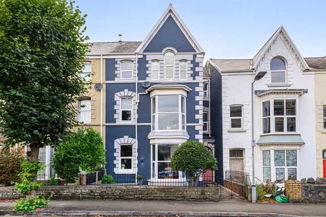 Thumbnail Terraced house for sale in Eaton Crescent, Uplands, Swansea