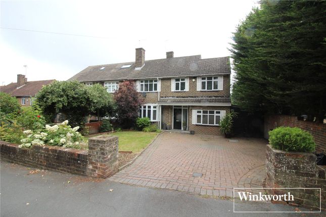 Semi-detached house for sale in Furzehill Road, Borehamwood, Hertfordshire
