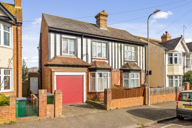 Thumbnail Semi-detached house for sale in Stoddart Road, Folkestone
