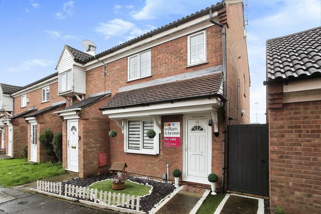 Thumbnail End terrace house for sale in Eaglesthorpe, Peterborough