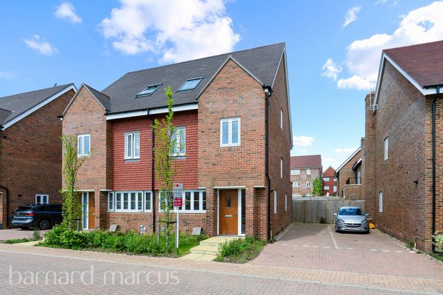 Thumbnail Semi-detached house for sale in Beatrice Square, Tadworth