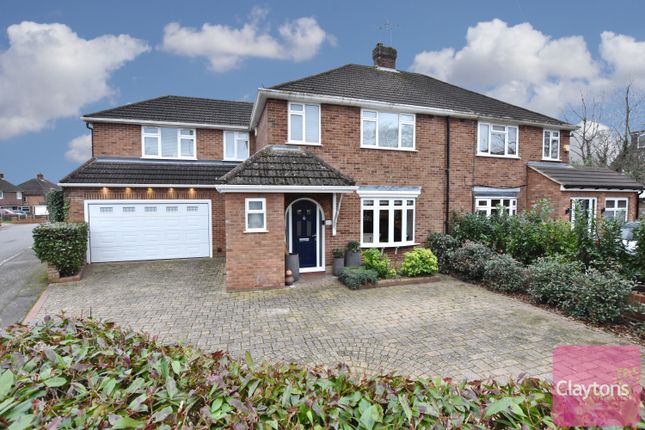 Thumbnail Semi-detached house for sale in Hare Crescent, Watford