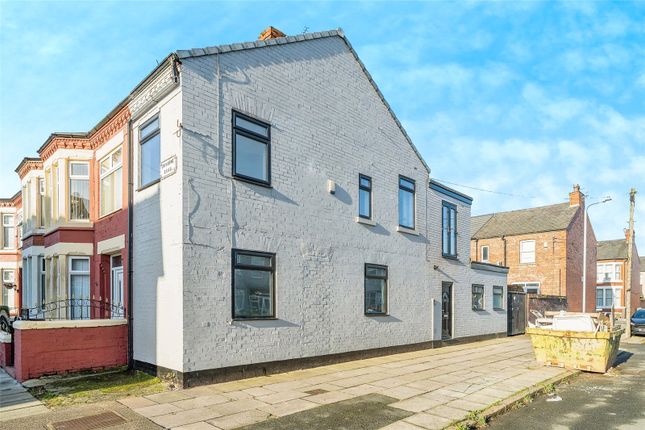Thumbnail End terrace house for sale in Warbreck Avenue, Liverpool, Merseyside
