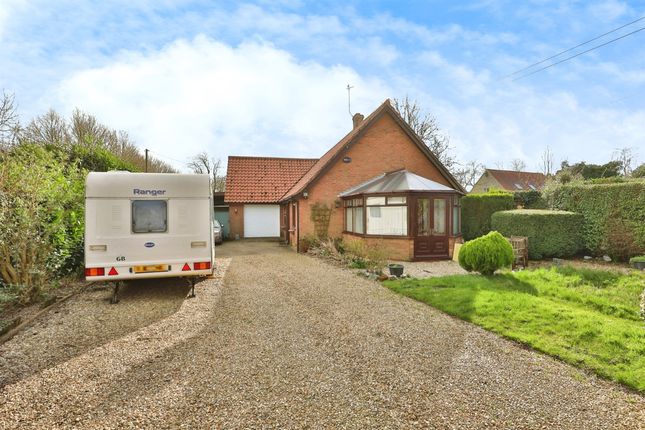 Thumbnail Detached bungalow for sale in The Street, Mileham, King's Lynn