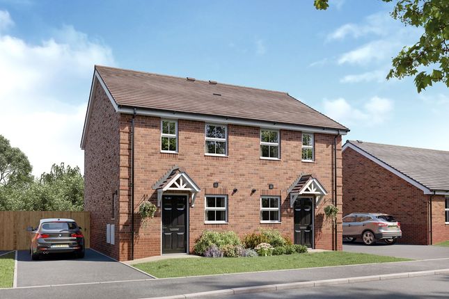 Thumbnail End terrace house for sale in "The Canford - Plot 18" at Birmingham Road, Budbrooke, Warwick