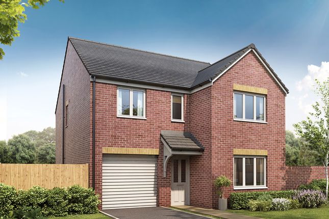 Thumbnail Detached house for sale in "The Kendal" at Galingale View, Newcastle-Under-Lyme