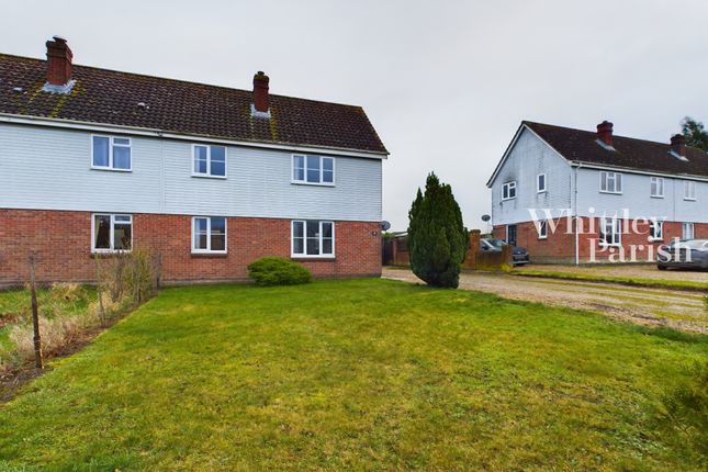 Semi-detached house to rent in The Street, Fersfield, Diss IP22