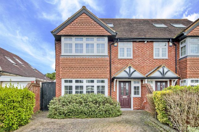 Thumbnail Semi-detached house for sale in Oak Avenue, Middlesex, Ickenham