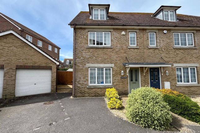 Thumbnail End terrace house for sale in Doulton Close, Weymouth