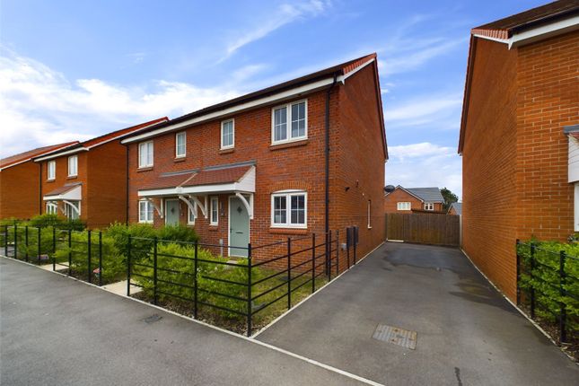 Thumbnail Semi-detached house for sale in Baxter Road, Churchdown, Gloucester, Gloucestershire