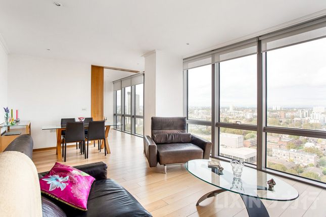 Thumbnail Flat for sale in Hertsmere Road, London