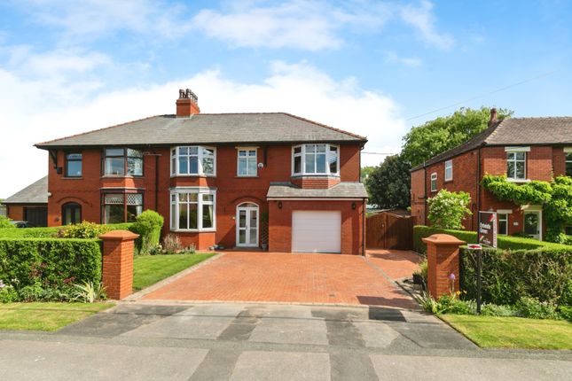 Thumbnail Semi-detached house for sale in Bannister Lane, Farington Moss, Leyland, Lancashire