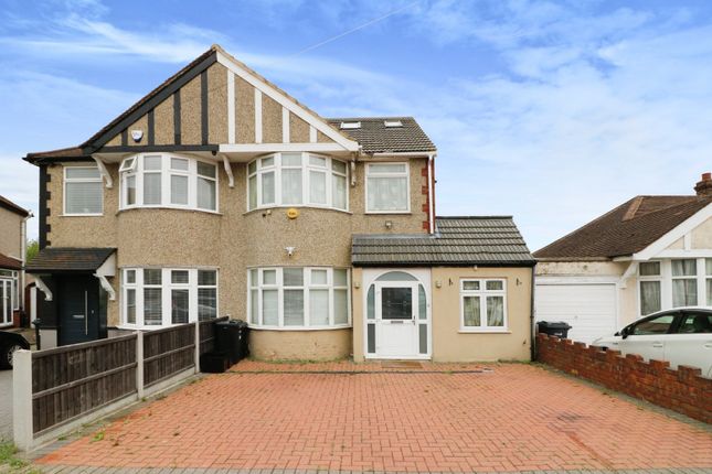 Thumbnail Semi-detached house for sale in Belvedere Avenue, Ilford