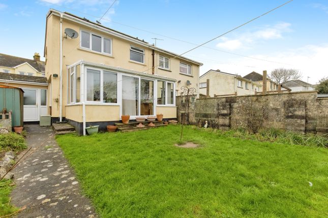 Semi-detached house for sale in North Road, Torpoint, Cornwall